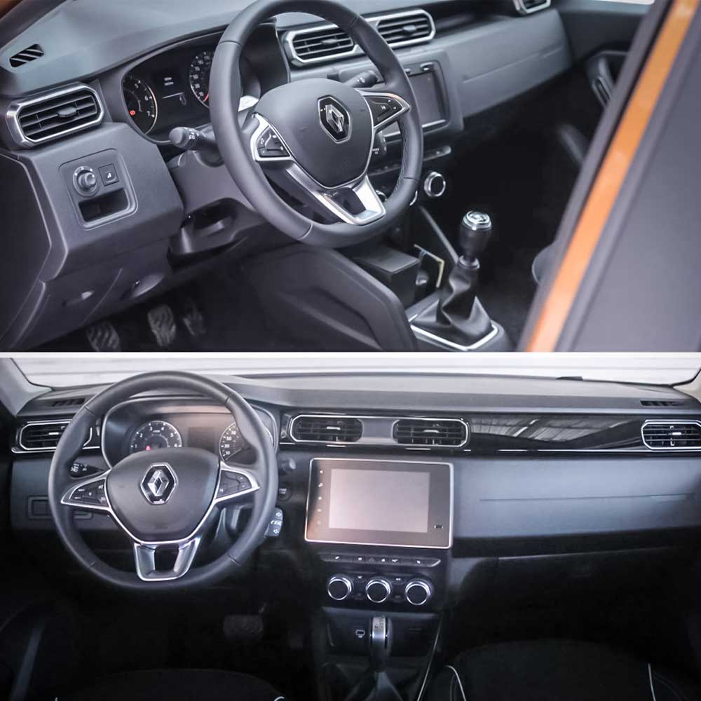 Renault Duster/Renault Arkana - porównanie wnętrz
